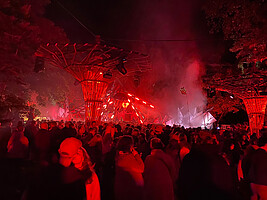 Märchenwald-Floor auf dem Wurzelfestival