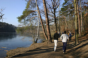 Der Schlachtensee in Zehlendorf