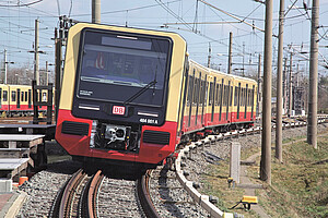 So far, the trains have completed 2,000 of the planned approx. 160,000 test kilometres. Copyright: Konsortium Siemens Mobility and Stadler